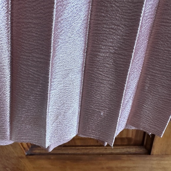 Zara Woman Blush A-Line Pleated Skirt - Picture 4 of 7